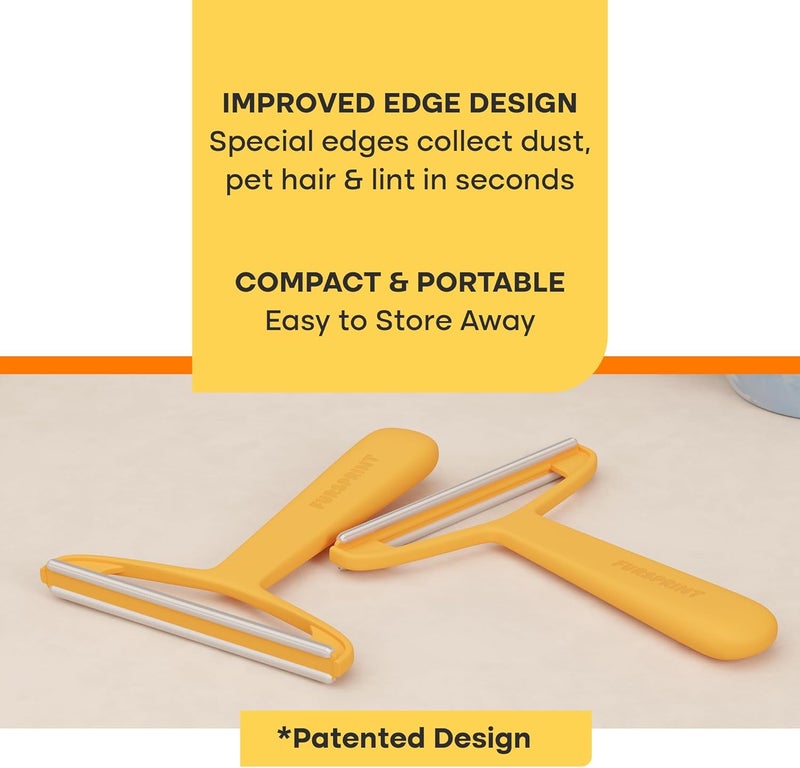 Fursprint Pro Pet Hair Removal Tool – Dog & Cat Hair Scraper for Carpet, Couch, and Car – Reusable Carpet Hair Removal Tool & Fur Scraper for Upholstery, Rugs, Furniture, and Car Interiors - Image 4
